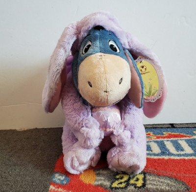 Walt Disney Easter Bunny Eor 12'' Plush Toy - Eor Holding Easter Egg.