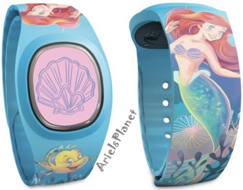Disney Parks Ariel The Little Mermaid Princess Magicband+ Plus Unlinked - Afbeelding 1 van 4
