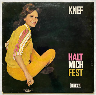KNEF Halt Mich Fest Vinyl Record Album Decca Records 1967 German IMPORT NM Jazz