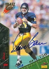 Dave Barr autographed Football Card (California) 1995 Signature Rookies #6