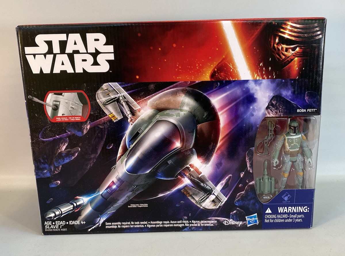 Star Wars Force Awakens Boba Fett Slave 1 Complete ESB 3.75