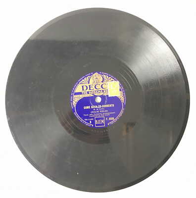 Gracie Fields Come Back To Sorrento / Now is The Hour F8805 Decca