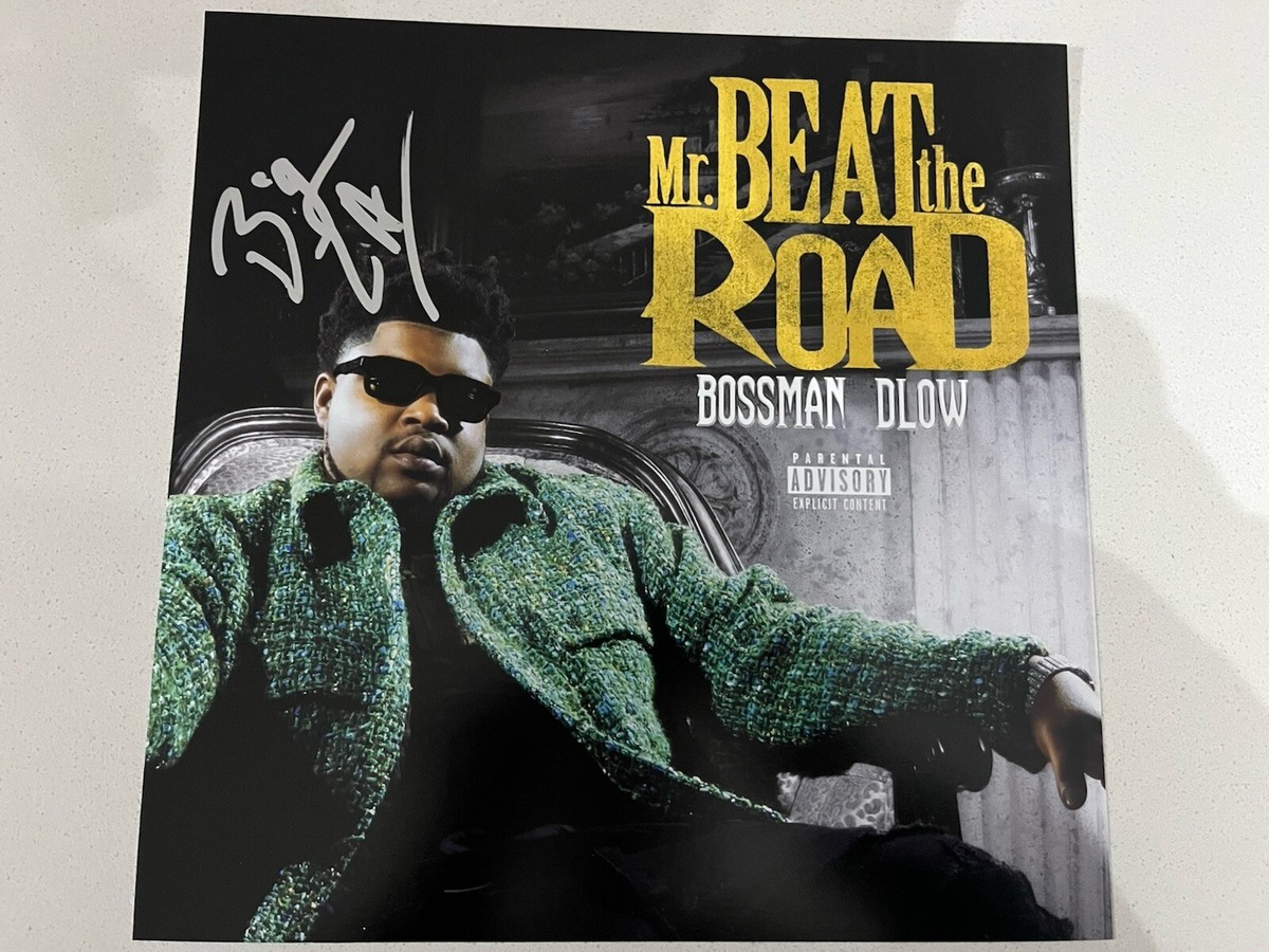 BOSSMAN DLOW SIGNED 12x12 Album Cover PHOTO BIG ZA RAP HIP HOP
