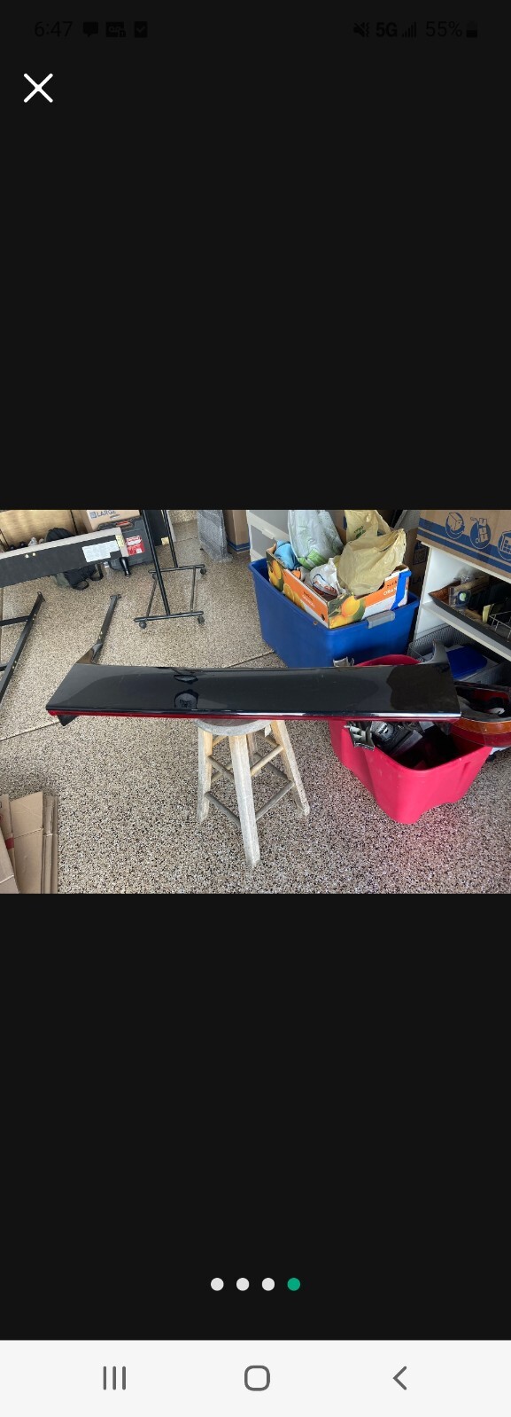 OEM 1991 - 2005 Acura NSX Rear Trunk Spoiler Wing