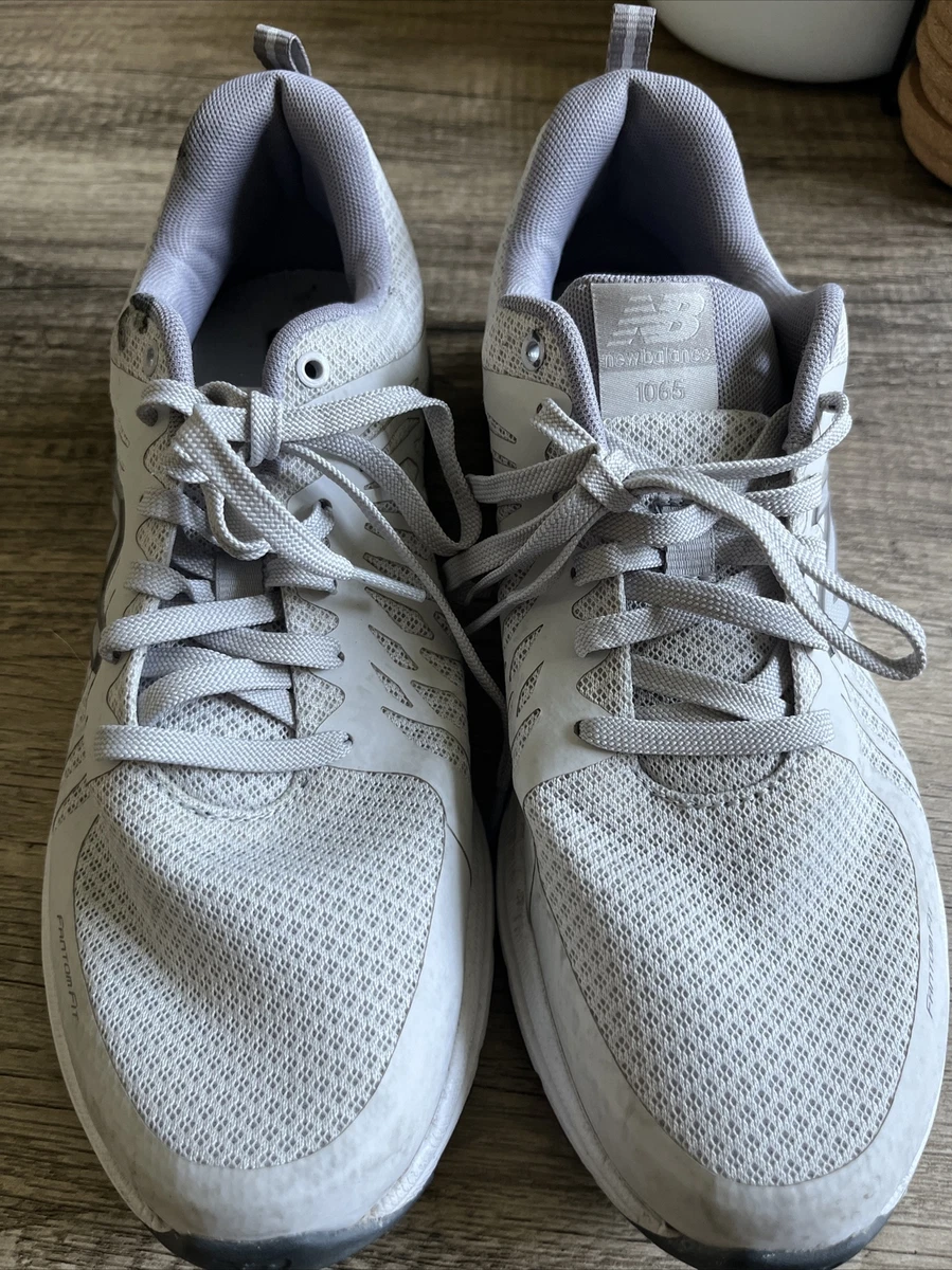 New Balance 1065 WW1065WC Gray Fantom Fit Womens Size 9.5 running shoes EUC 2017