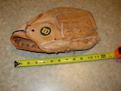 Wilson Pro-Style A2234 Ron Guidry Signature 12.25'' Leather Baseball Glove Dual h