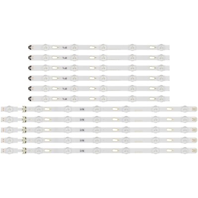 Kit/12pcs LED Strips For UN49KU6490 