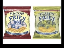 PORK SCRATCHINGS BACON & SCAMPI FRIES ULTIMATE SNACK MIXTURE BUY 12 OR 24 PACKS