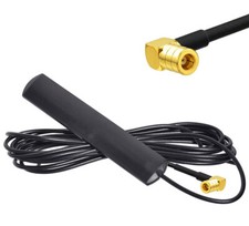 Auto Radio Scheiben Antenne DAB + Digital SMB Adapter 5m Kabel Klebe Antenne