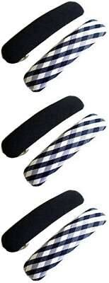 Bendies Sleepies Haarspangen – 6 Stück In Marineblau Mit Glitzer, Ca. 5 Cm, Für Mädchen