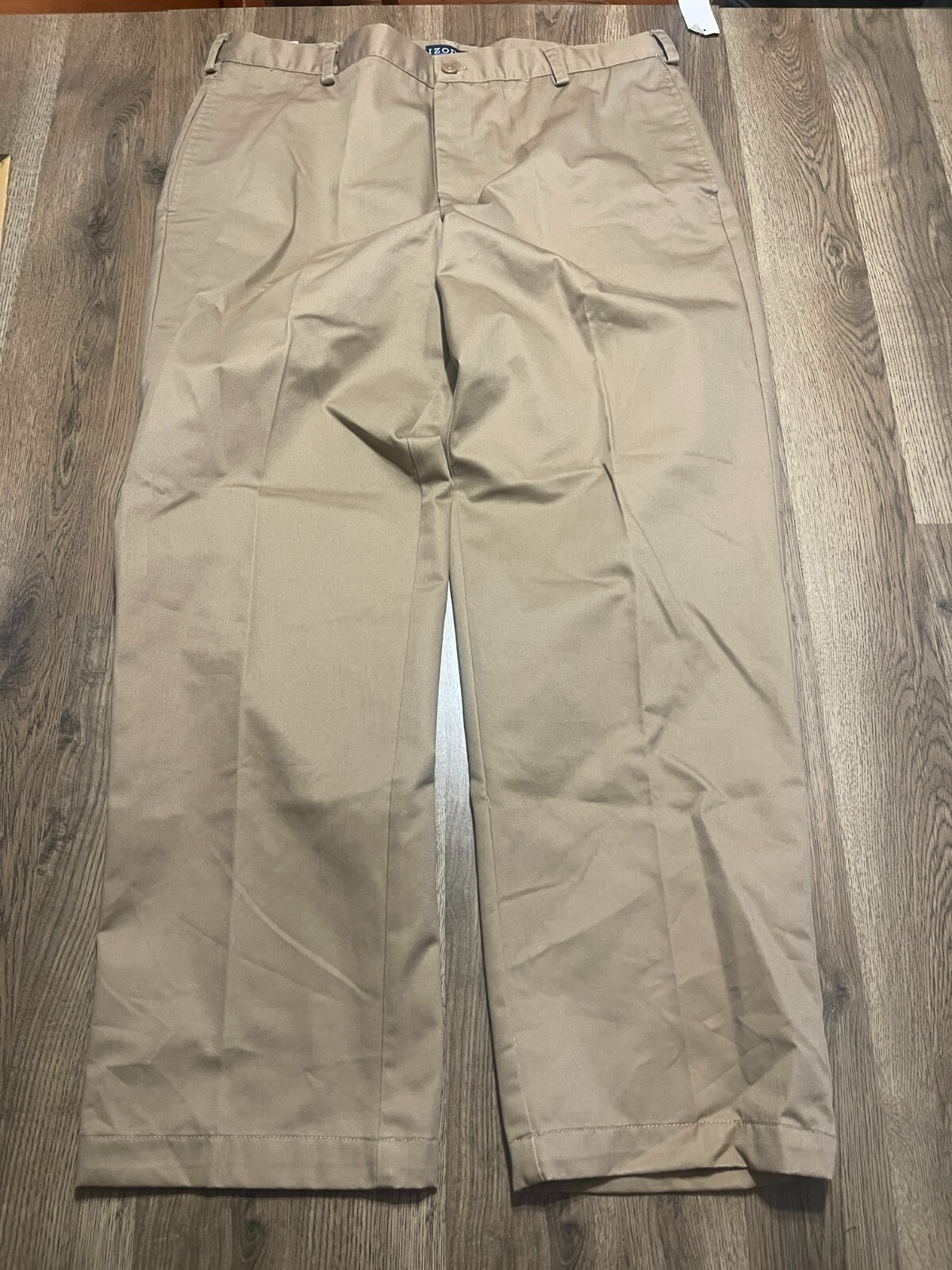 , Men's Size 38x32, Brown, American Chino, Classic Fit, Cargo Pants Nw