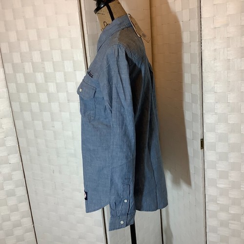 Nwt Levi's women's blue yankee's blouse size medium - Picture 7 of 10
