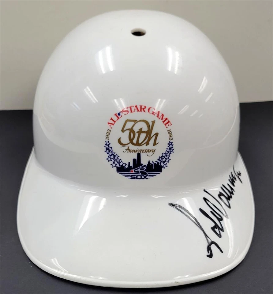 Fernando Valenzuela signed RARE 1983 All-Star Game Helmet autograph Beckett BAS - Image 2 of 4