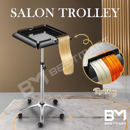Hairdressing Trolley Storage Rolling Tool Cart Hair Colouring Salon