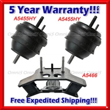 M449 Fits 2004-2007 Cadillac CTS 2.8L 3.6L, Motor & AUTO Transmission Mount Set