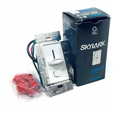 S-103P-WH Lutron Skylark Designer Slide Incandescent Dimmer