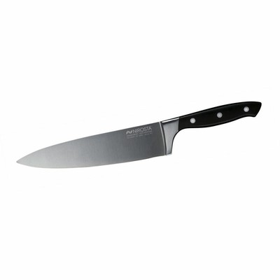 Nirosta Kochmesser Trinity, Küchenmesser, Edelstahl, POM, Schwarz, 20 cm Klinge