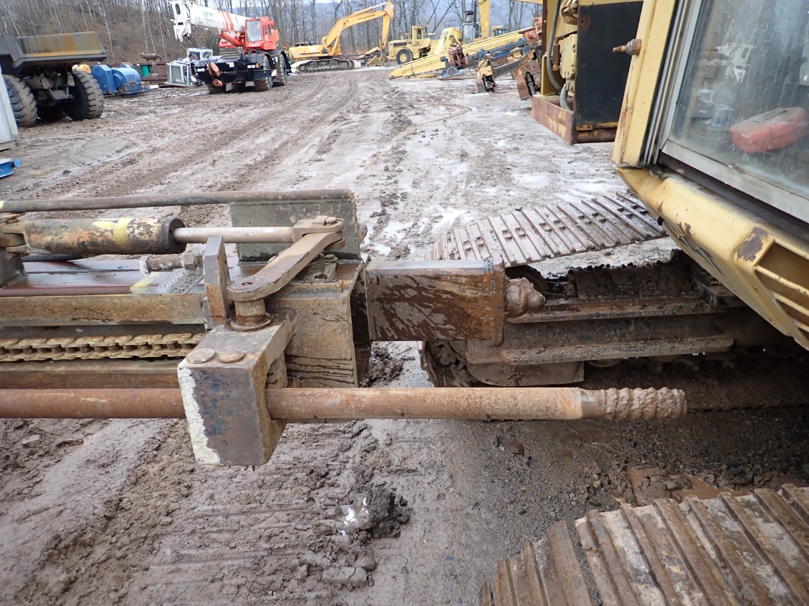 1985 Caterpillar 215B Excavator JOHN HENRY DRILL! Blast Hole Rock 215