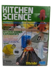 KidzLabs Kitchen Science Kit Educational Toys Fun Experiments for Children 4M