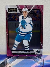 2023-24 O-Pee-Chee PLATINUM Hockey WILLIAM EKLUND #97 MATTE PINK SP