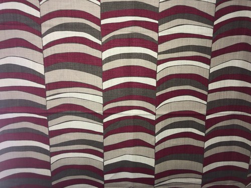 100% LINEN CURTAIN FABRIC 3m Romo ELSA CERISE Upholstery RRP £130.50 - Picture 2 of 9
