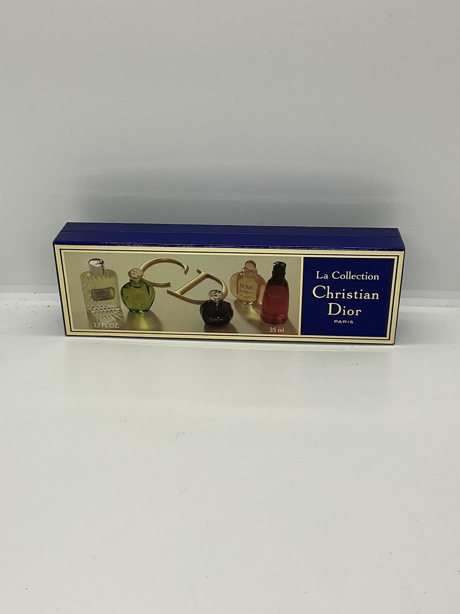 Christian Dior La Collection Miniature Eau Sauvage, Poison, Dune 