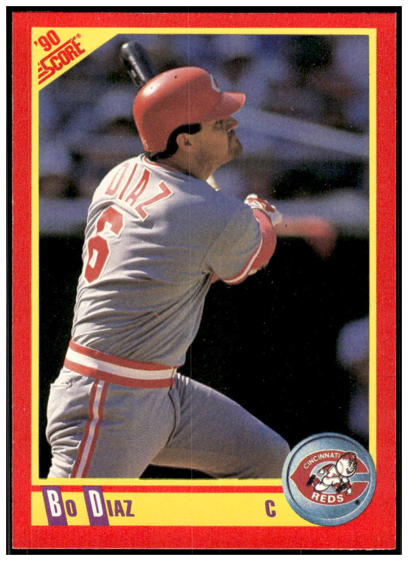 1990 Score #434 Bo Diaz NM