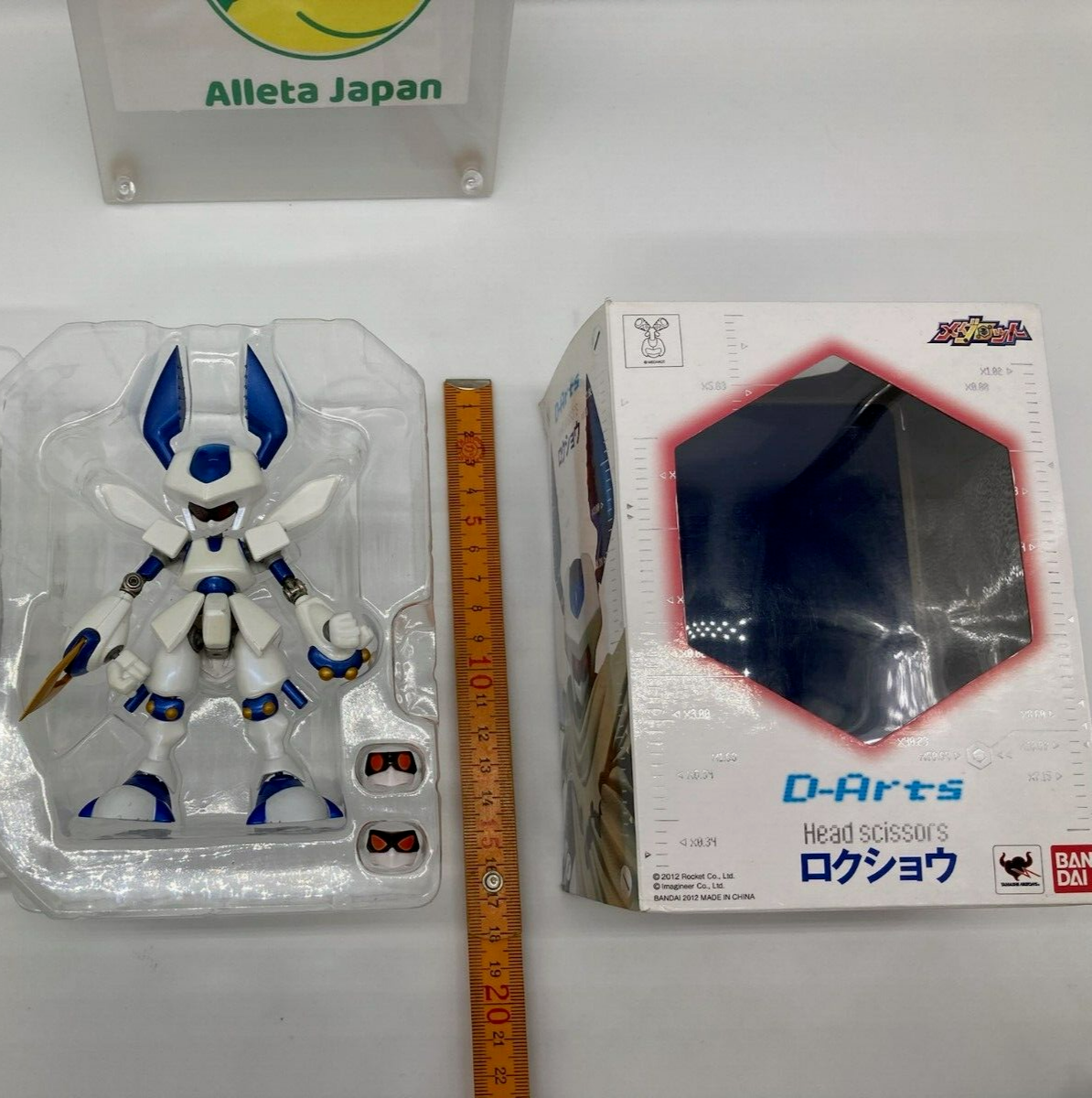 D-Arts Medarot Rokusho Action Figure ABS PVC POM 12cm Bandai Used