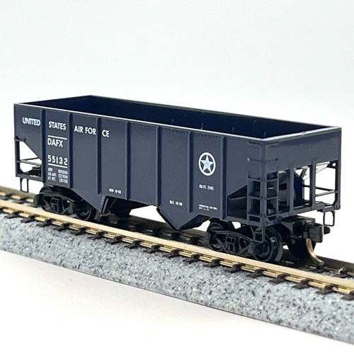 Micro-Trains 56120 US Air Force USRA 55 Ton 2 Bay Hopper DAFX 55132 N Scale - Picture 5 of 10