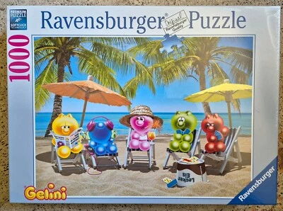 Ravensburger Puzzle 1000 Teile GELINI IM SOMMERURLAUB OVP NEU JÖRG ZAHRADNICEK - Bild 1 von 2