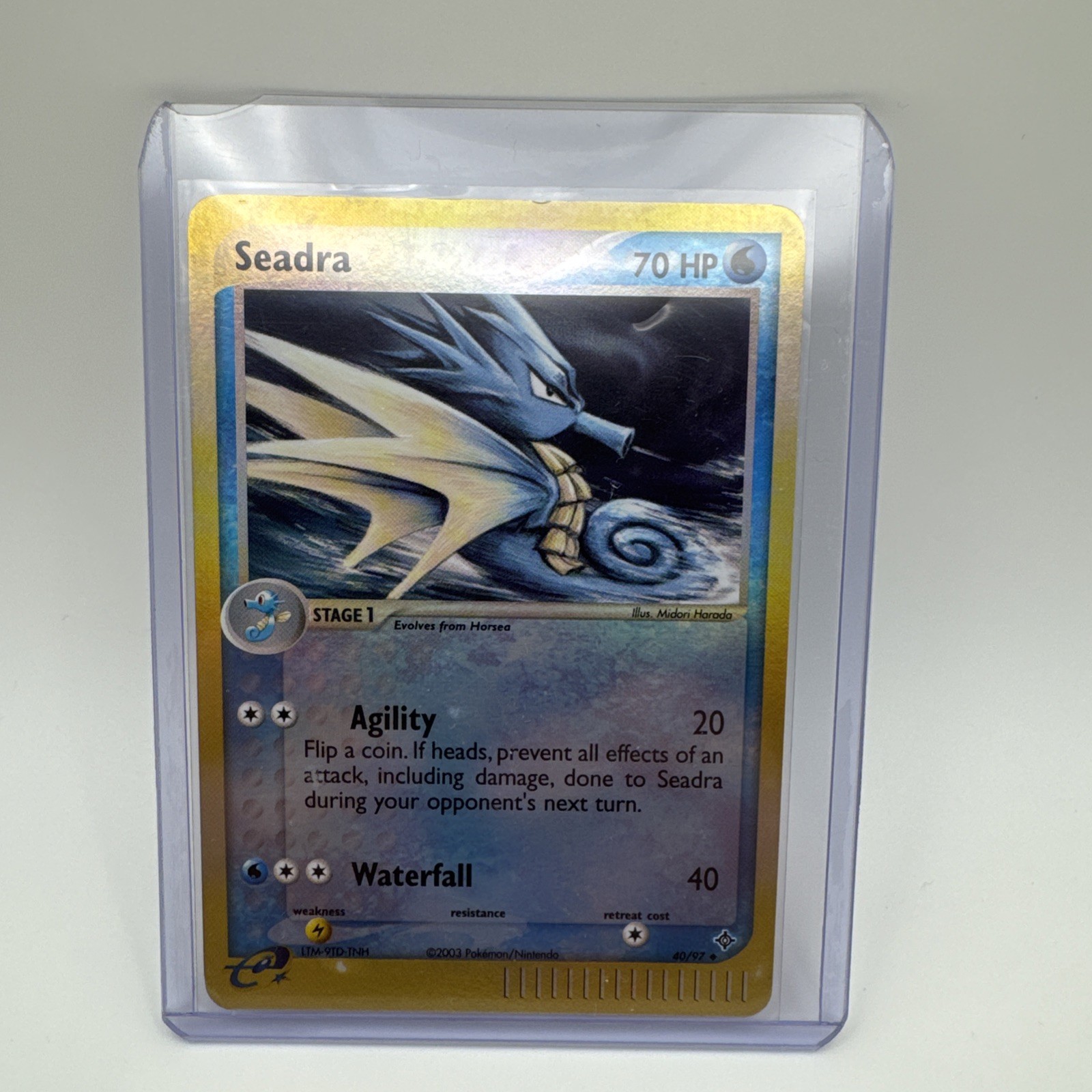 Pokémon Dragon #40/97 Seadra Uncommon