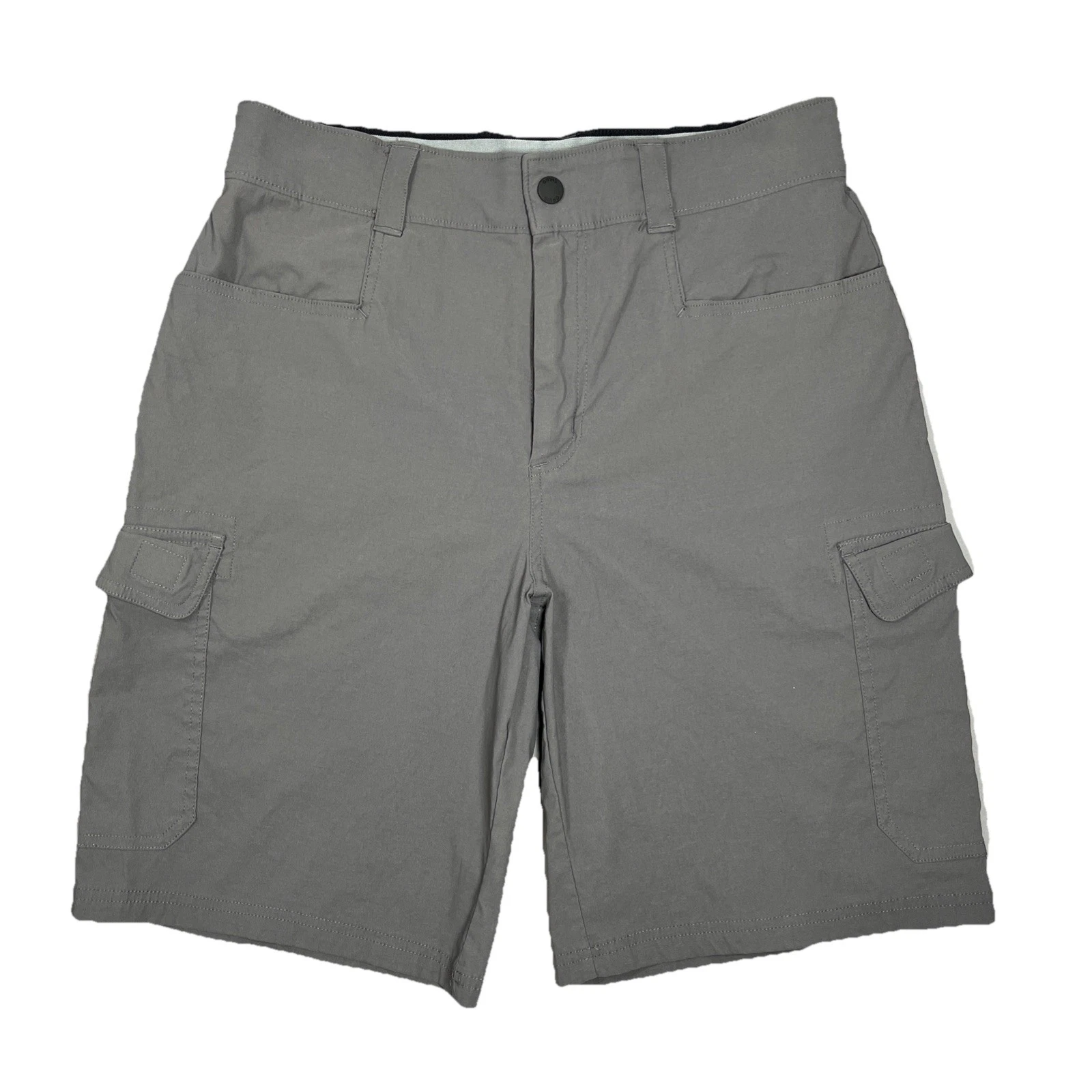 Orvis Mens Cargo Performance Outdoor Hiking Short Gray Size 32