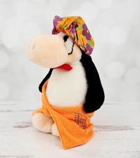 Vintage 1985 Dakin Plush Holiday Hotel Opus Shower Penguin 9" Toy