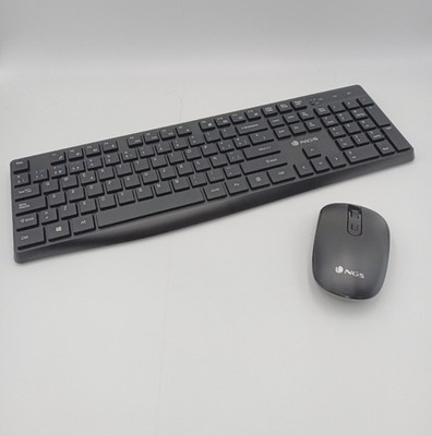 NGS Tastatur und Maus Set Computer Zubehör Hype Kabelloses Multimodus Qwerty