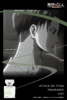 ATTACK ON TITAN LEVI 香水 Attack on Titan Levi Ackerman Fragrance Perfume 30ml primaniacs