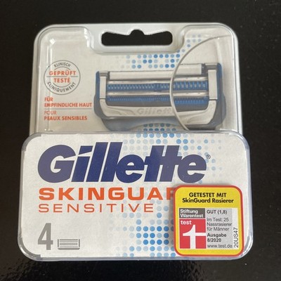 Gillette SkinGuard Sensitive Rasierklingen 4er Pack - NEU