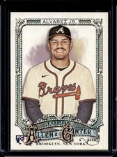 2025 Topps Allen & Ginter Nacho Alvarez Jr. RC Rookie #201 Braves