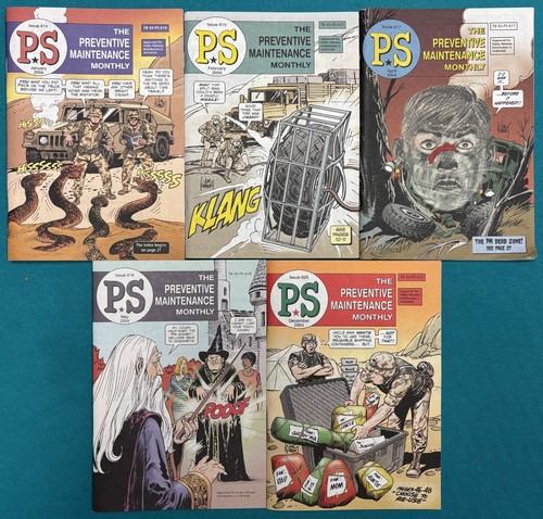 PS Preventive Maintenance Monthly Magazine 2004 Lot of 5