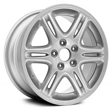 For Acura CL 03 6 Double I-Spoke Silver 17x7 Alloy Factory Wheel Remanufactured