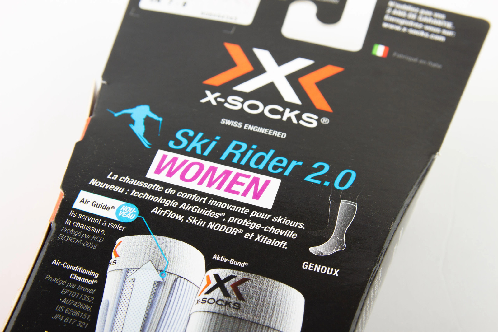 Calzini da sci da donna X-Socks Ski Rider 2.0 taglia 35-36 foto 4