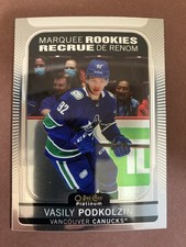 2021-22 O-Pee-Chee Platinum Marquee Rookie Vasily Podkolzin RC #297