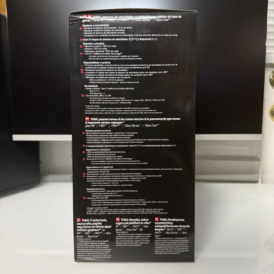 ThrustMaster TH8A Add-On Gearbox Shifter (PC, PS5, XBOX) BRAND NEW - SHIPS FAST - Image 2 of 4