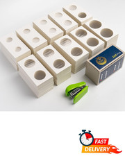 1000Pc Coin Holders Flips 10 Assorted Sizes Cardboard Storage for Collectors