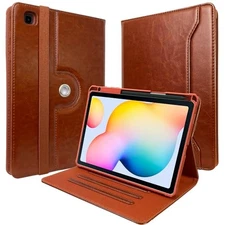 Case for Samsung Galaxy Tab S6 Lite 10.4 Inch 2020/2022/2024 with Kickstand & S