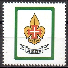 Vignette Cinderella Label - Portugal - Sempre Alerta, Sempre Pronto - Scouts