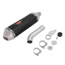 For BMW F800GS F900GS 2024-2026 Slip On Exhaust System Mid Pipe Black Muffler