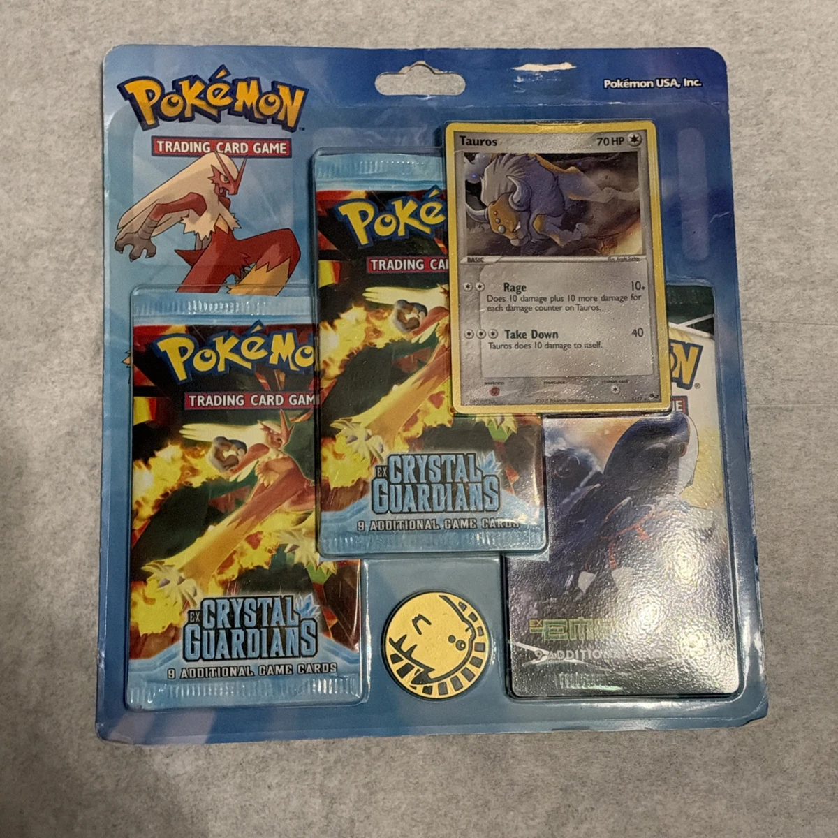 Pokémon TCG EX Crystal Guardians Sealed Collectible Card Game Pokémon TCG EX Crystal Guardians Sealed Collectible Card Game