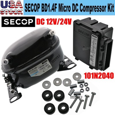 SECOP BD1.4F Compressor &101N2040 DC 12V/24V Electronic Start Unit Controller CL
