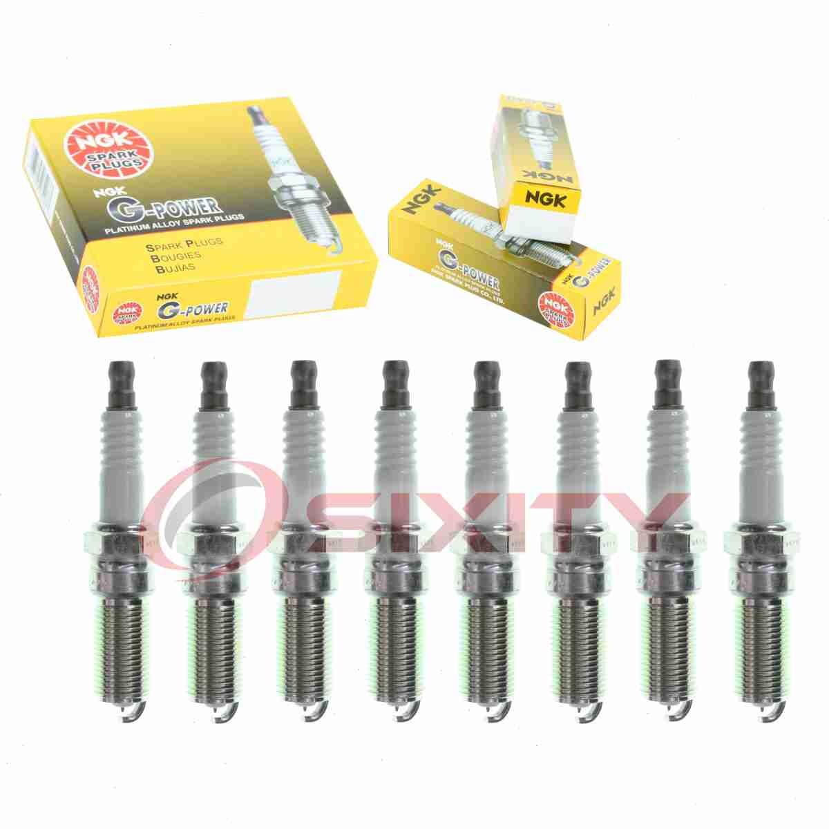 8 pc NGK G-Power Spark Plugs for 2020 GMC Sierra 2500 HD 6.6L V8 Ignition fc