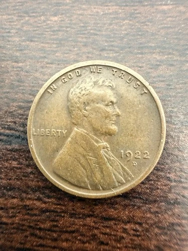 1922-D Lincoln Wheat Cent Semi Key Date in Very Fine Condition